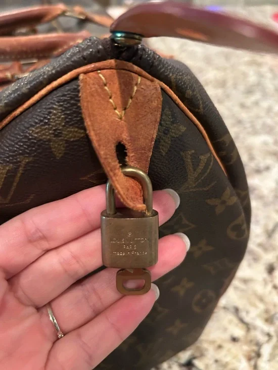 Louis Vuitton Monogram Duffel Bag in Brown and Tan - Picture 4 of 8